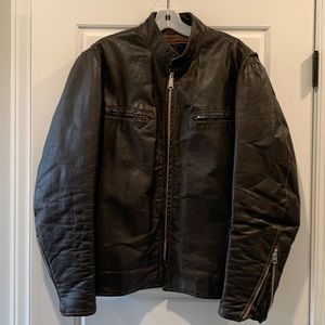 Vintage leather jacket